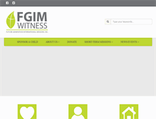 Tablet Screenshot of fgimwitness.org